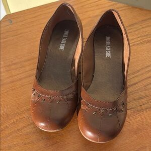 LOWER EAST SIDE Brown Flats Classic Loafers